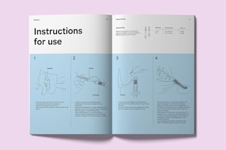 create professional instruction manuals and technical illustrations