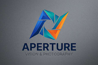 design a professional photographer brand logo