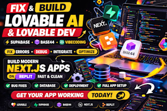 fix bug lovable api lovable to webflow lovable shopify lovable app replit base44