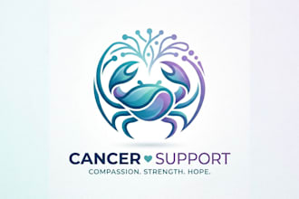 design a unique cancer zodiac logo