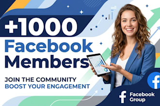 instantly gain 1000 facebook members fast
