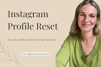 optimize your instagram profile and clarify your content direction