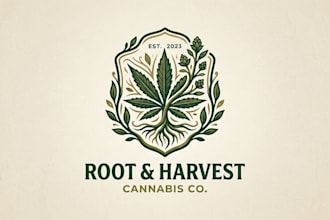 design a professional cannabis logo