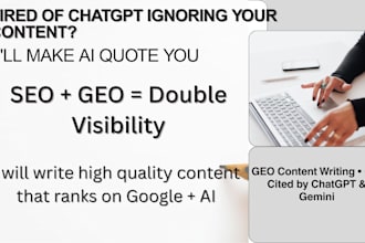 write GEO content for ai search engines