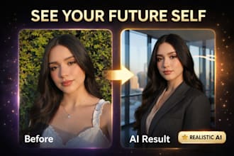 turn your photo into a realistic ai future self portrait