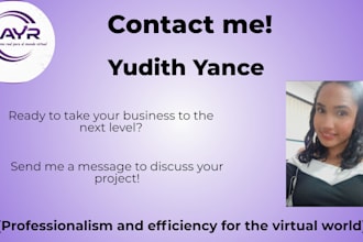 be your virtual assistant for admin tasks and canva design