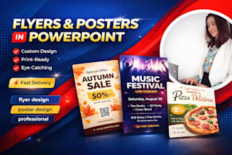 design a professional editable business or marketing flyer