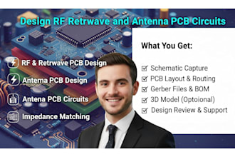 design rf retrowave and antenna pcb circuits