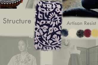 create a fashion mood board and concept board