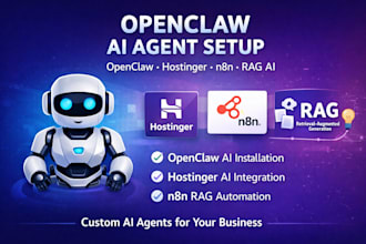 openclaw, open claw setup, openclaw ai ,openclaw hostinger, ai agent, n8n rag