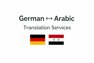 translate german to arabic and arabic to german