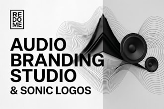 a custom audio logo, jingle, and sound branding for your business
