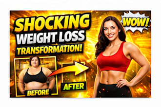 fast and custom thumbnail design