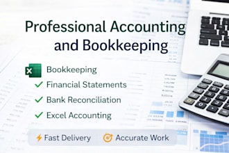 do professional bookkeeping and accounting for your business