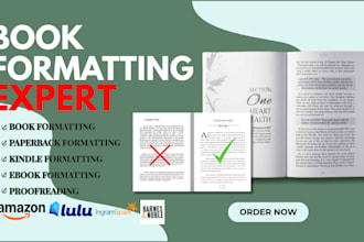 prooofread format edit publish kdp upload book kindle ebook amazon kdp