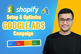 setup optimize shopify google ads pmax shopping campaigns