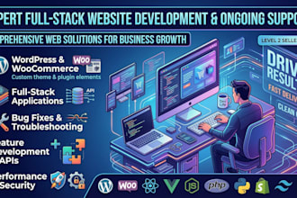 expert developer for ongoing website support wordpress react e commerce