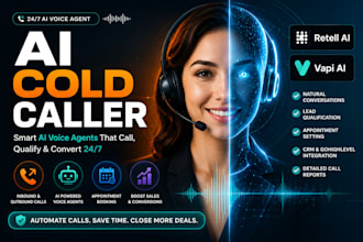 build retell ai agent, vapi ai calling agent, ghl ai voice agent ai cold calling
