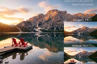 resize pictures  for ready print and website