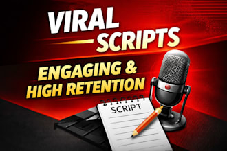write viral scripts for your channel
