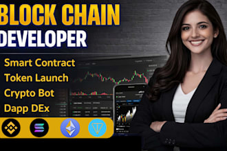 blockchain developement react web3, smart contract, dapp, wallet integration