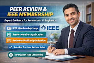 assist you with ieee peer review ieee membership application