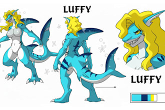design furry reference sheet, fursona ref sheet, furry art commission