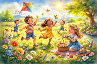 create children book illustrations for your childrenbook bible story kid