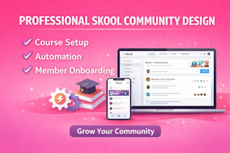 skool community manager skool community manager skool community setup skool setu