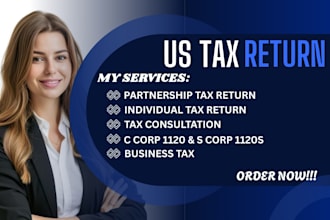 prepare your US tax as a licensed CPA