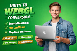 convert your unity project to a fast, playable webgl build