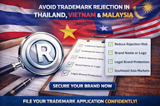 file trademark application in thailand vietnam malaysia to avoid rejection