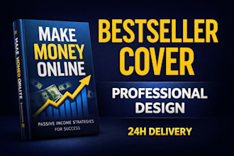 design a high converting ebook cover for amazon kindle