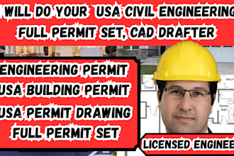 engineering permit,building permit,full permit set,cad drafter,licensed engineer
