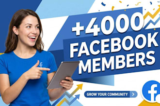 extend new 4000 facebook members fast