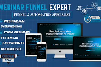 setup live recorded webinar funnel webinarjam everwebinar webinar automations