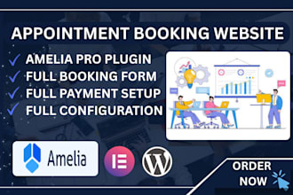 install, activate, and configure amelia pro booking system with lifetime license