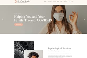 do psychology and counseling website development