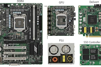 design pcb for computer hardware, motherboards, GPU, psu, and ssd controllers