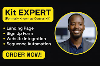 be your convertkit or kit email marketing expert