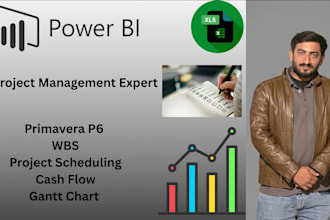 create construction schedule gantt chart wbs on primavera p6