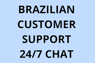 provide customer support in brazilian portugueses