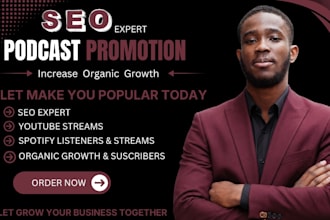 prodcast marketing, targeted and strategic podcast promotion for organic growth