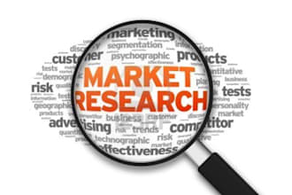 do market research, competitor analysis, and industry research