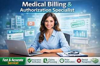 medical billing, authorizations, and benefits investigation