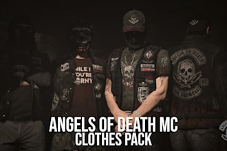 create mc kuttes, kuttes, fivem vest, flag, mc bike, patch, kuttes