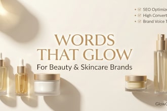 be your beauty brand copywriter