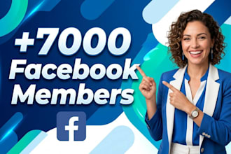 upgrade 7000 facebook members fast