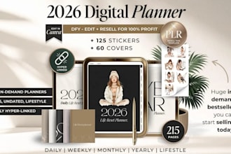 design digital planner etsy digital planner