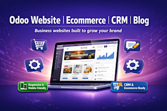 odoo business website, odoo ecommerce website, odoo blog post, odoo crm